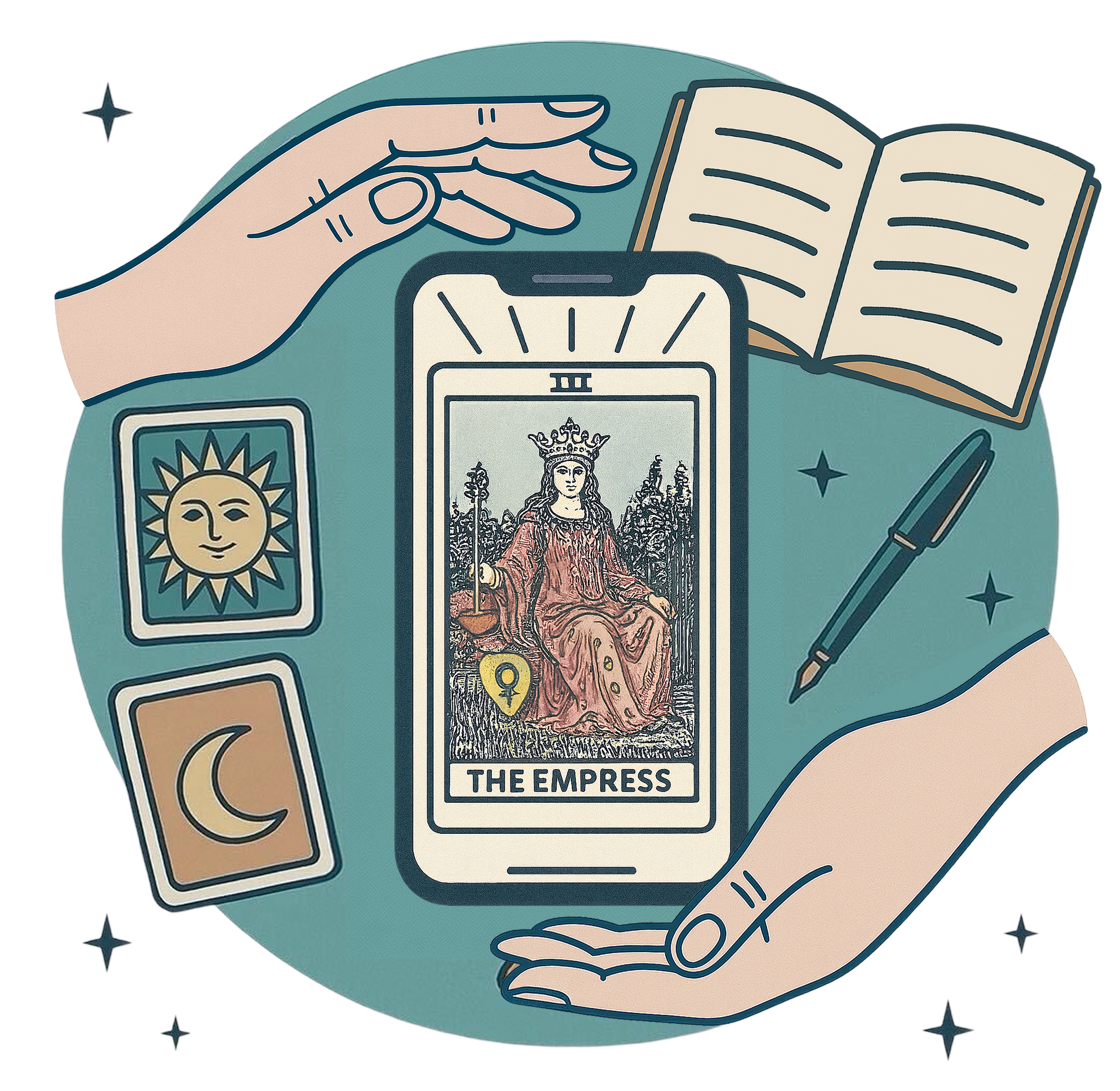 Pen & Tarot Image